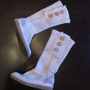 Ugg Cable knit winter Boots Size 7